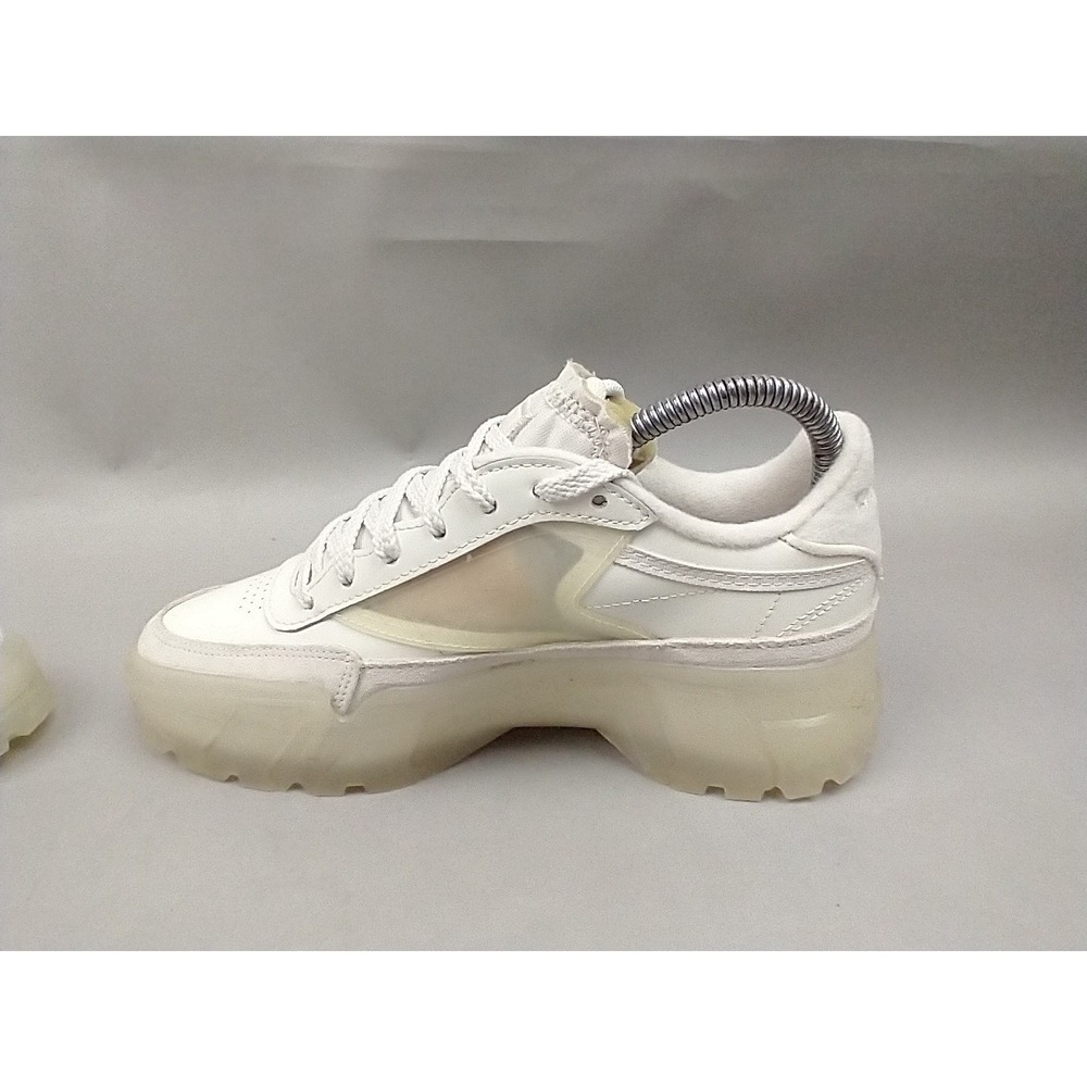 Reebok Club C Cardi B‎ Sneakers Shoes Chalk White H01012 Women's 7 Designer - Picture 10 of 10